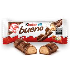 KINDER_Bánh socola Bueno nhân hạt dẻ 43g (cha)