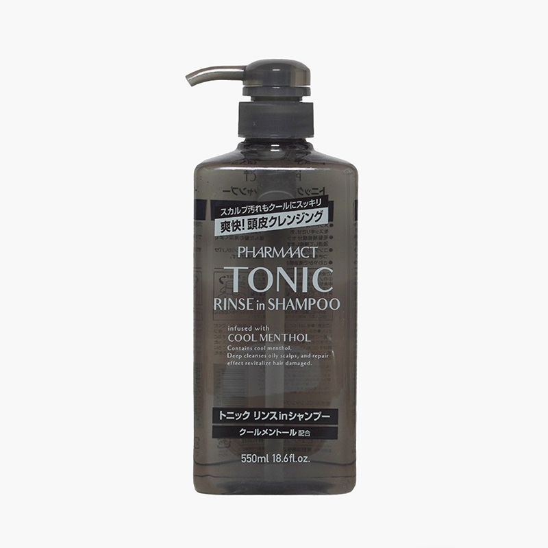 KUMANO_ Dầu gội xả Kumano Pharmaact Tonic (Kumano Pharmaact Tonic Rinse In Shampoo) 550ml