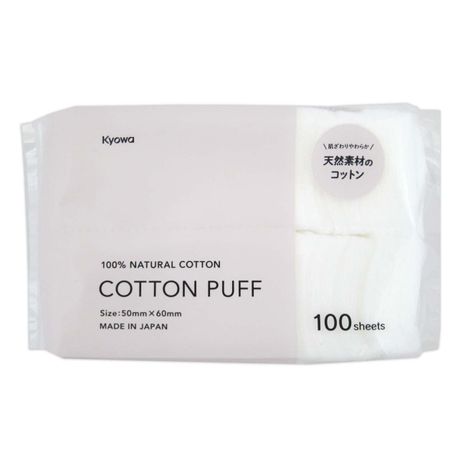 KYOWA_Bông tẩy trang 100 miếng