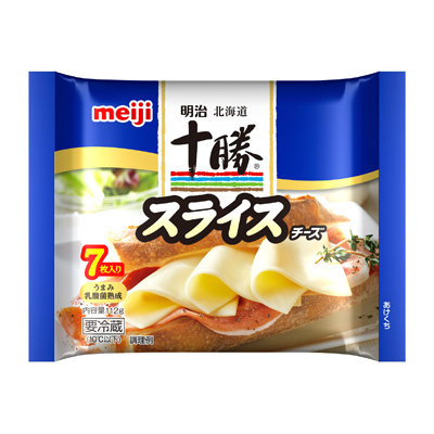 MEIJI_Phô mai lát Hokkaido-Tokachi 112g