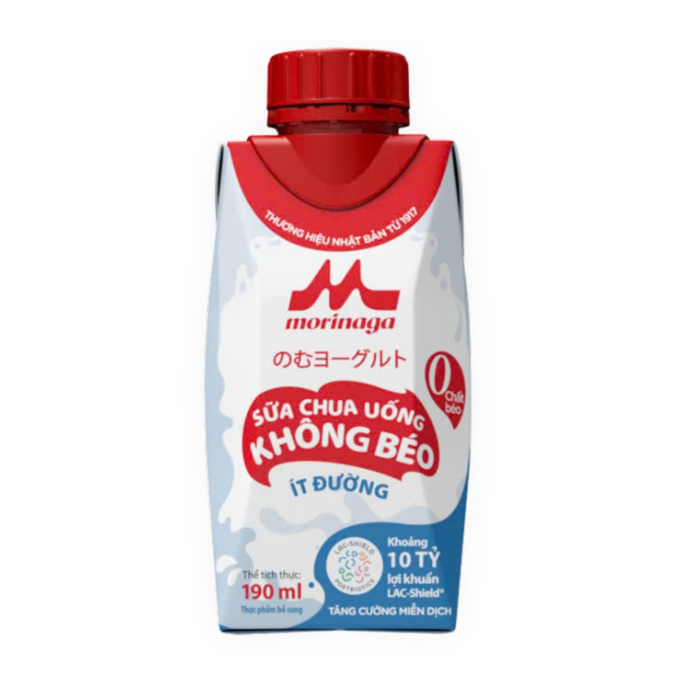 MORINAGA_SCU không béo ít đường 190ml