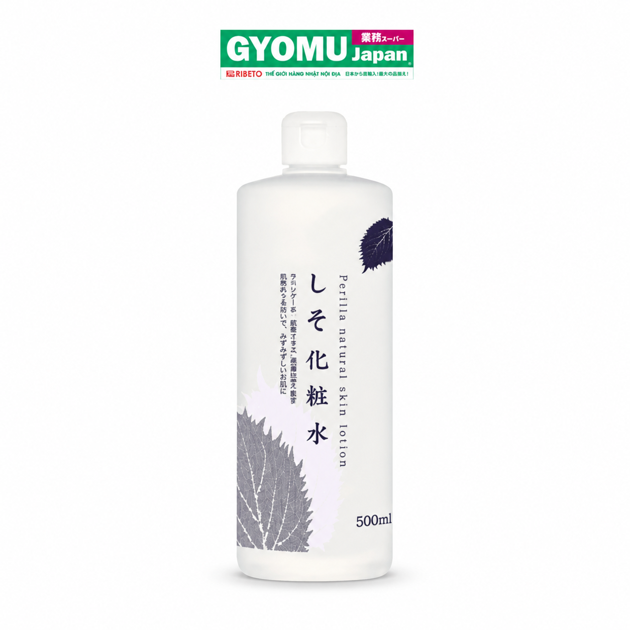 NATURAL_Nước hoa hồng tía tô RS 500ml