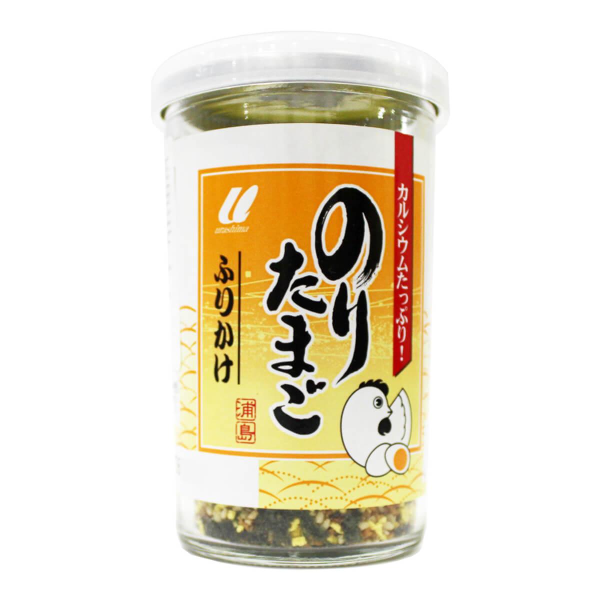 NIHON KAISUI_Gia vị rắc cơm vị rong biển và trứng (lọ thủy tinh) 60g
