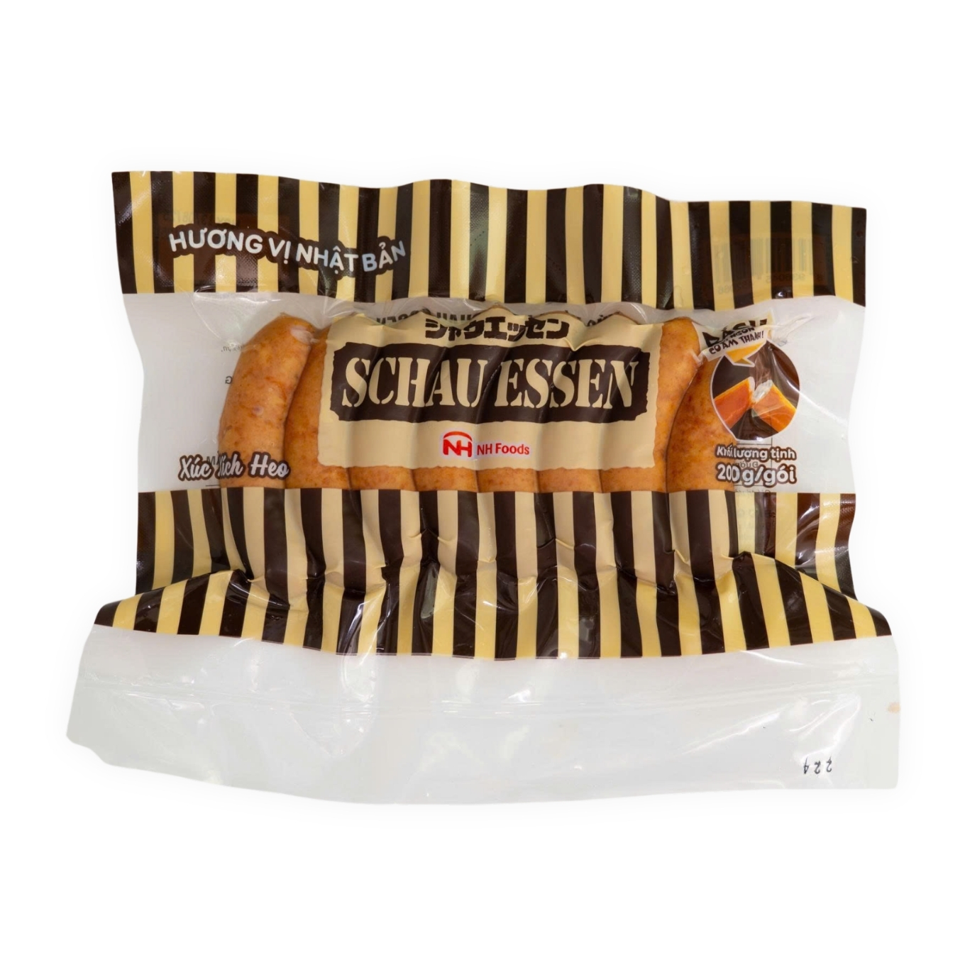 NIPPON HAM_Xúc xích heo Schau Essen 200g