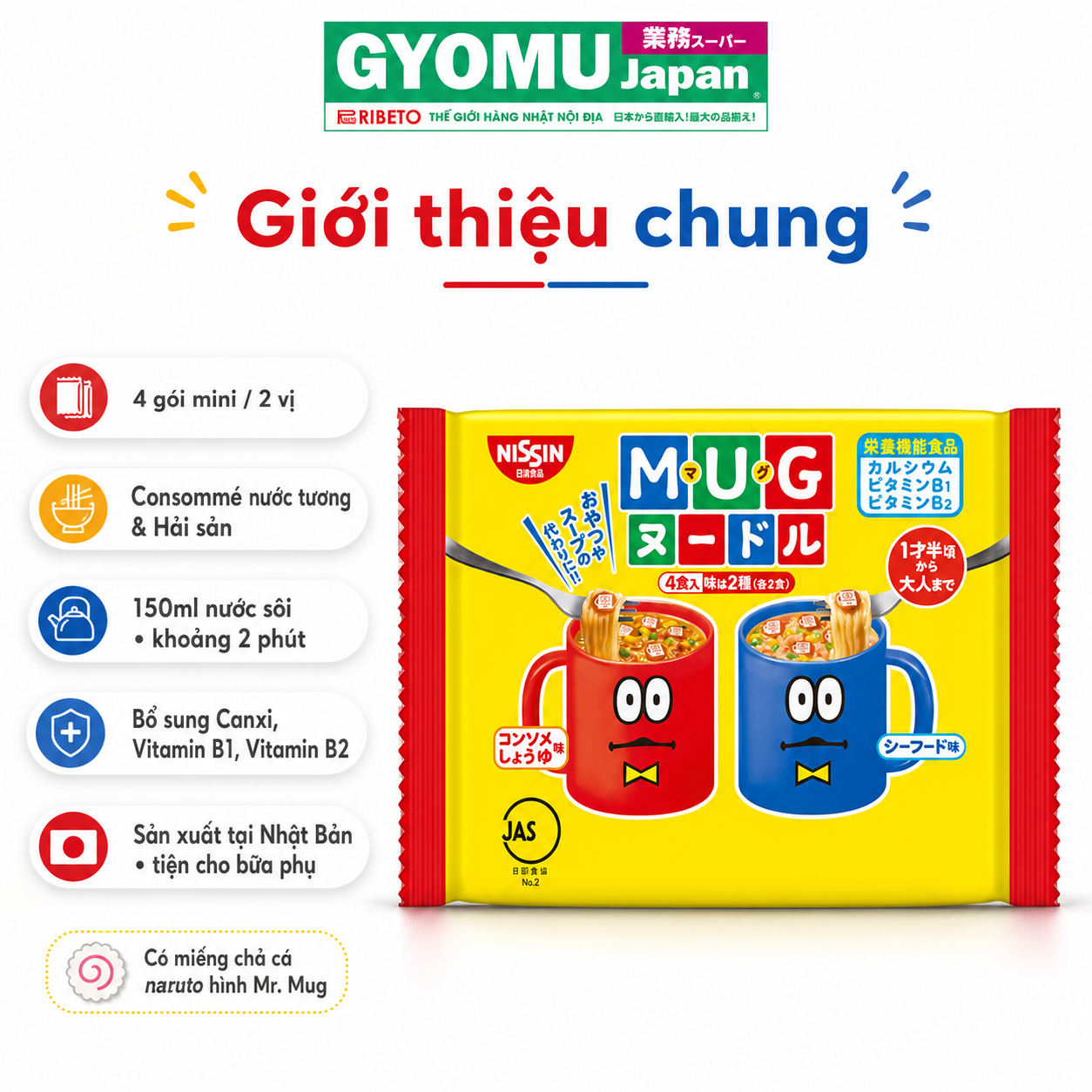 NISSIN_Thực phẩm bổ sung_Mì Mug 94g