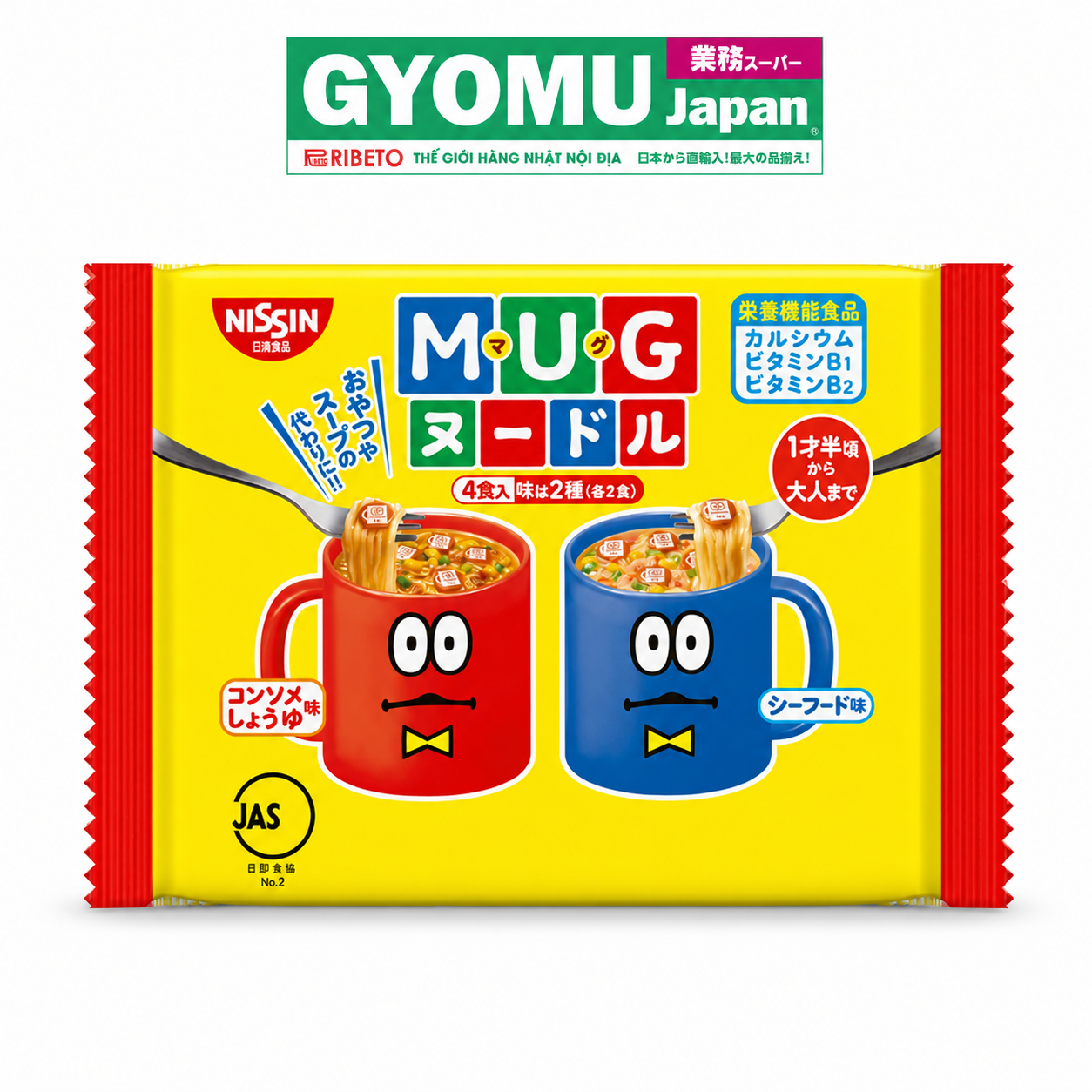 NISSIN_Thực phẩm bổ sung_Mì Mug 94g