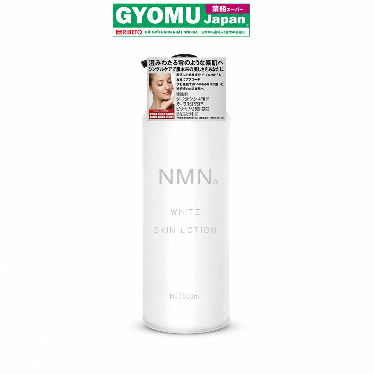 NMN_Sữa dưỡng trắng da (NMN White Skin Lotion) 500ml