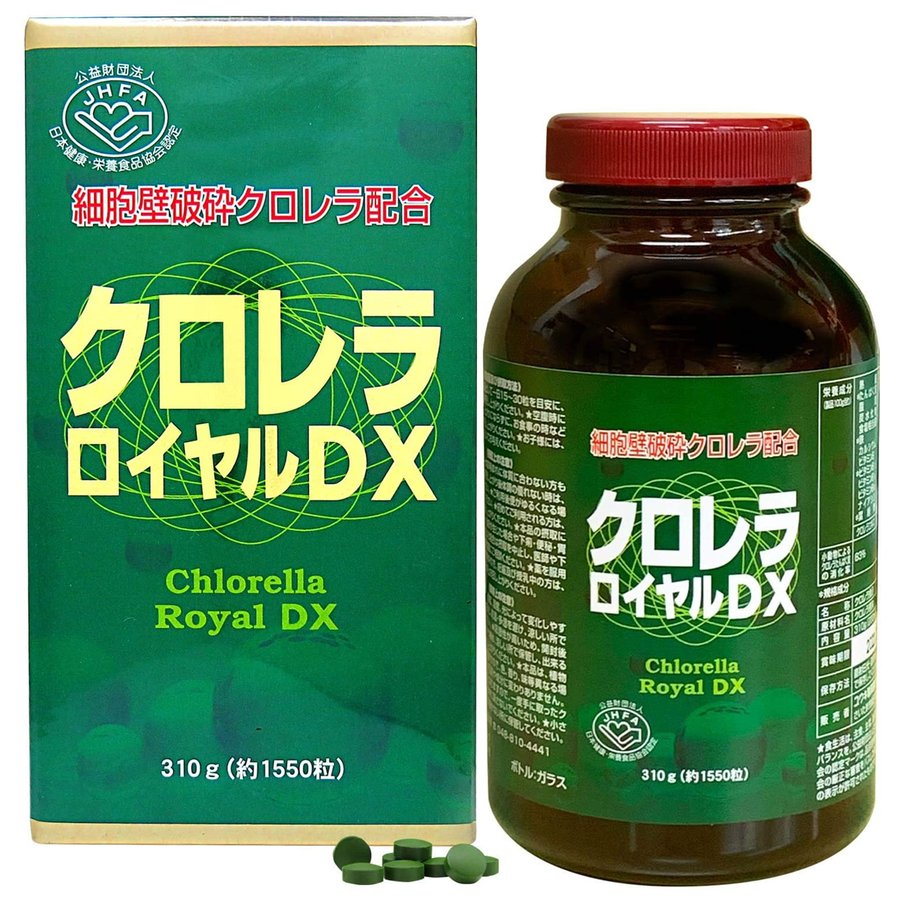 PHARMACEUTICAL_TPBV sức khỏe Chlorella Royal DX 1550 viên