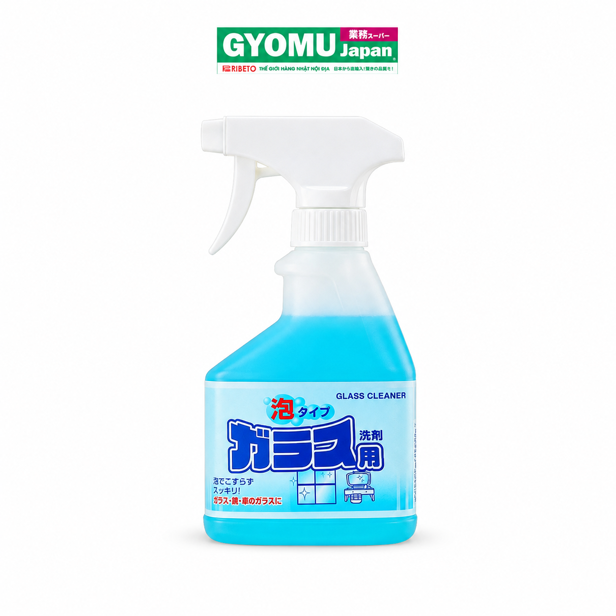 ROCKET_Nước lau kính chống bám bụi (dạng bọt), 300ml