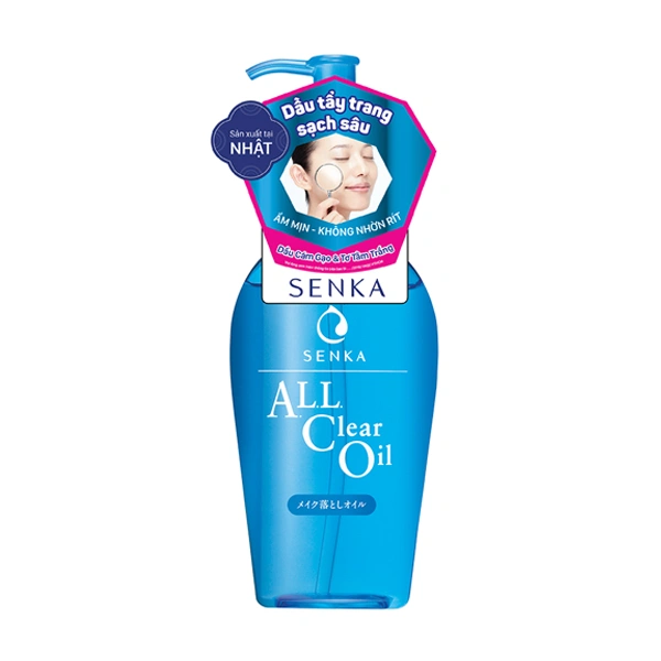 SENKA_Dầu tẩy trang dưỡng ẩm làm sạch sâu 230ml