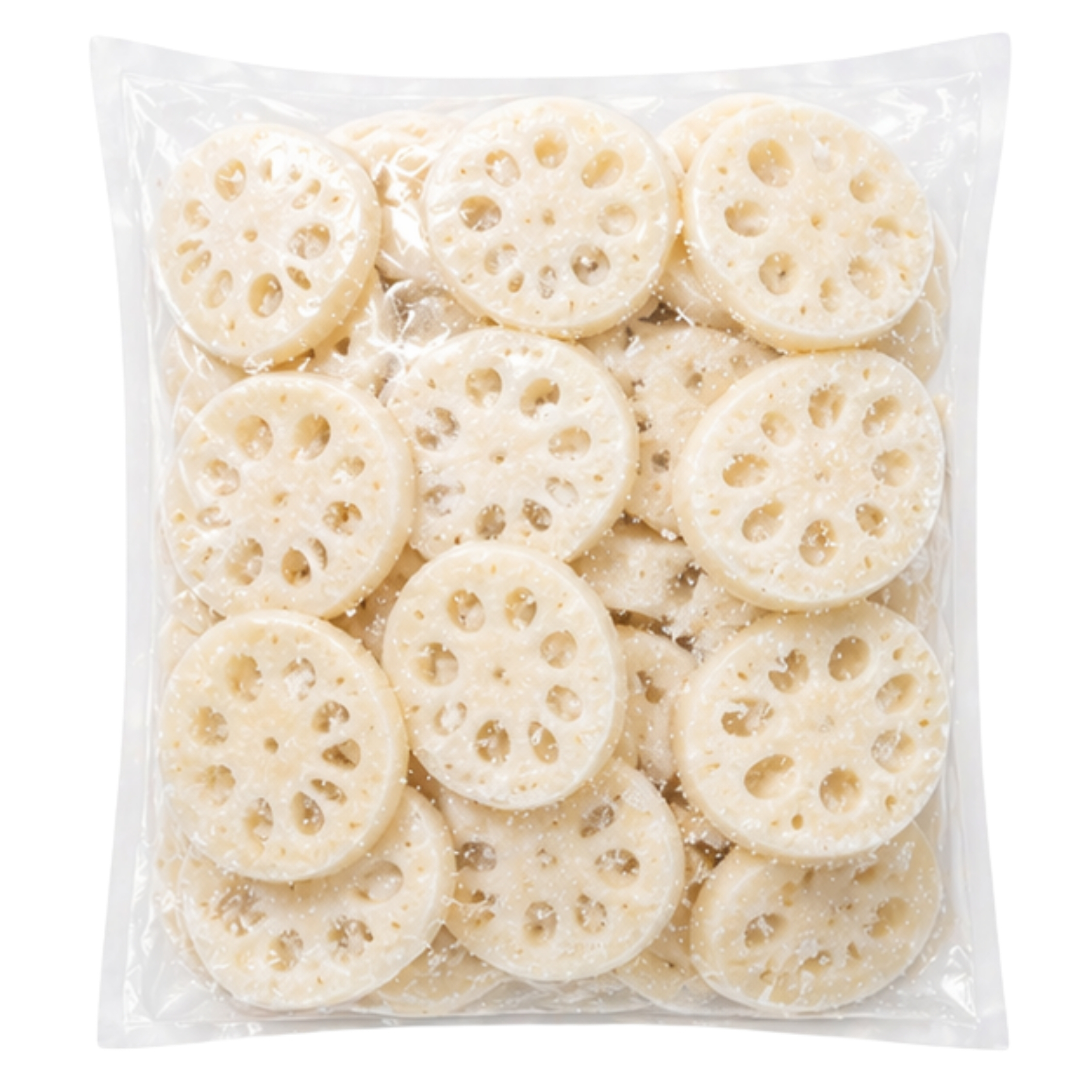 SHANDONG_Củ sen cắt lát đông lạnh 1kg