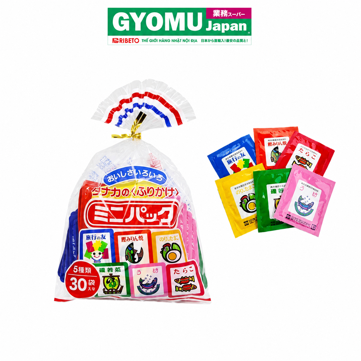 TANAKA_Gia vị rắc cơm hỗn hợp 60g