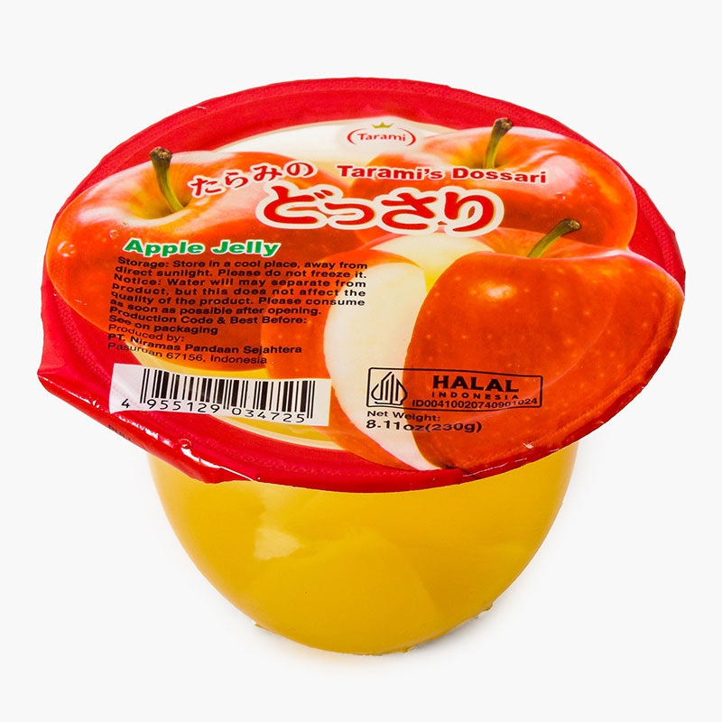 TARAMI_Thạch hủ Tarami Dossari vị táo 230g