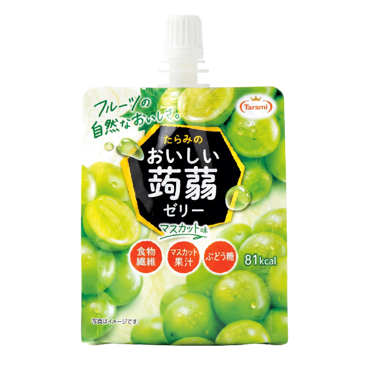 TARAMI_Thạch nước vị nho xanh 150g (cha)