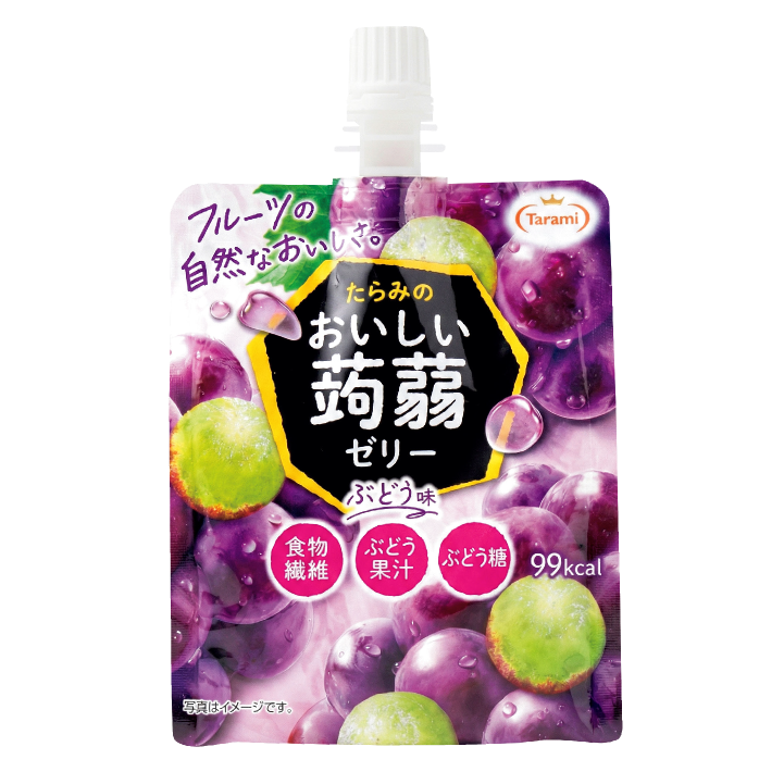 TARAMI_Thạch uống vị nho 150g (cha)