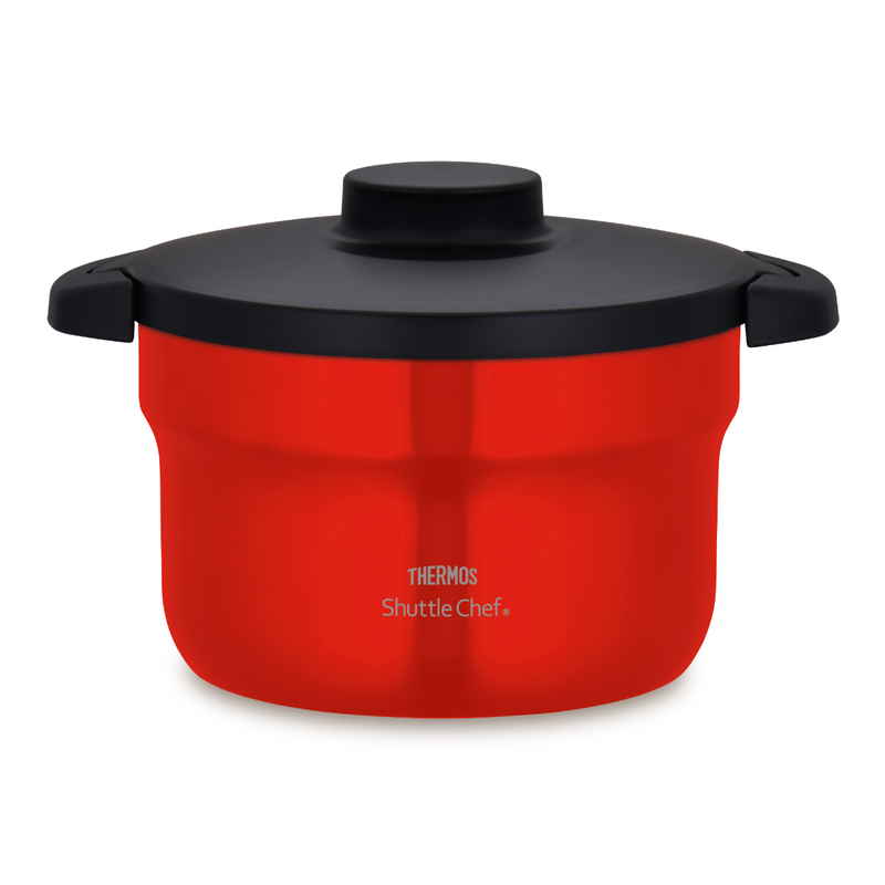 THERMOS_Nồi ủ chân không KBJ-3002 màu đỏ 2.8L