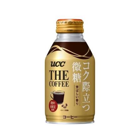 UCC_Cafe đen ít đường uống liền 260g