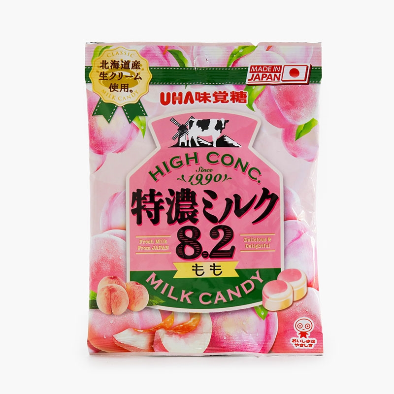 UHA_Kẹo UHA sữa vị đào 49g