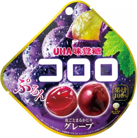 UHA_Kẹo dẻo Kororo vị nho 40g (cha)