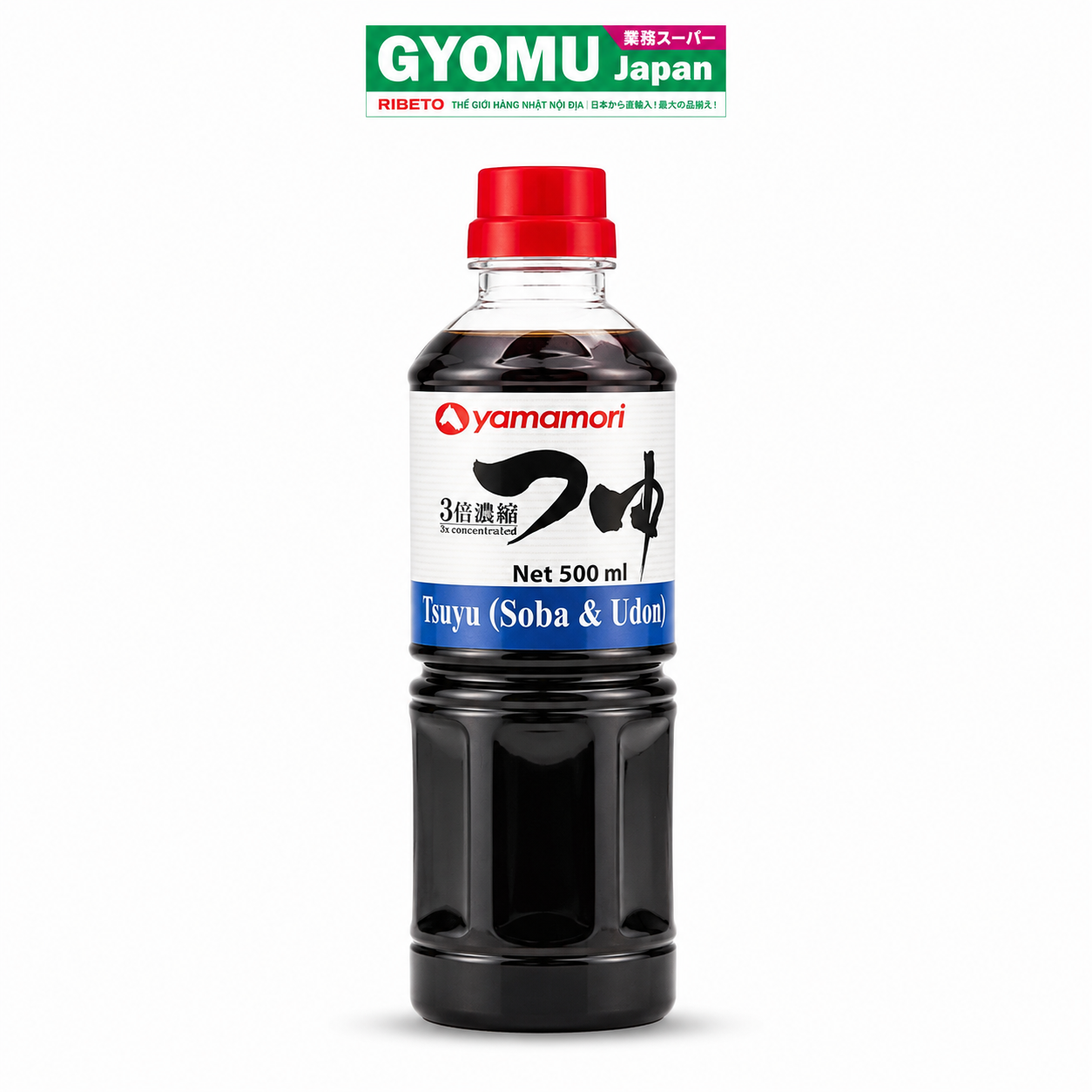 YAMAMORI_Nước sốt Tsuyu dùng cho soba & udon 500ml