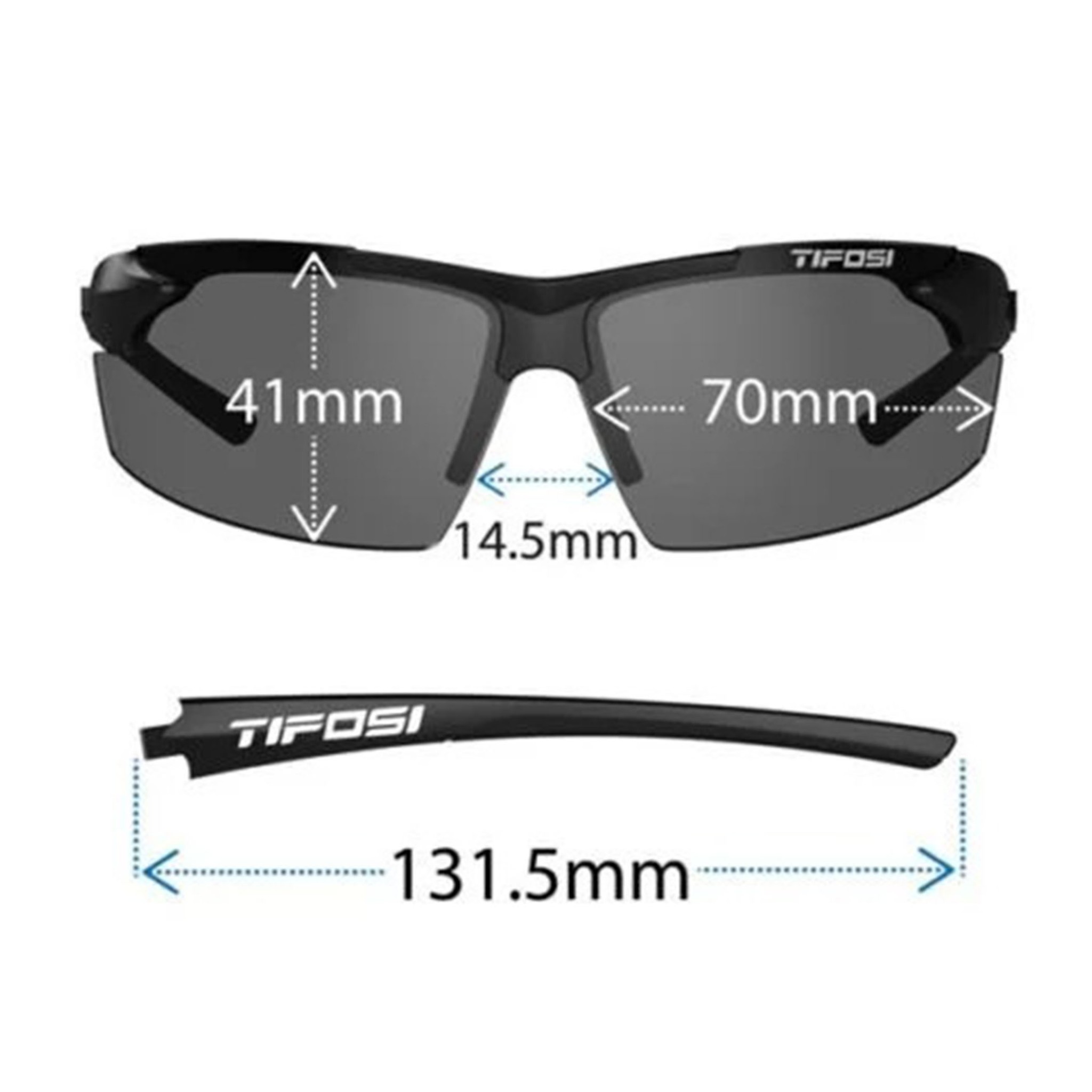 Kính Râm Golf - TIFOSI TRACK SATIN VAPOR