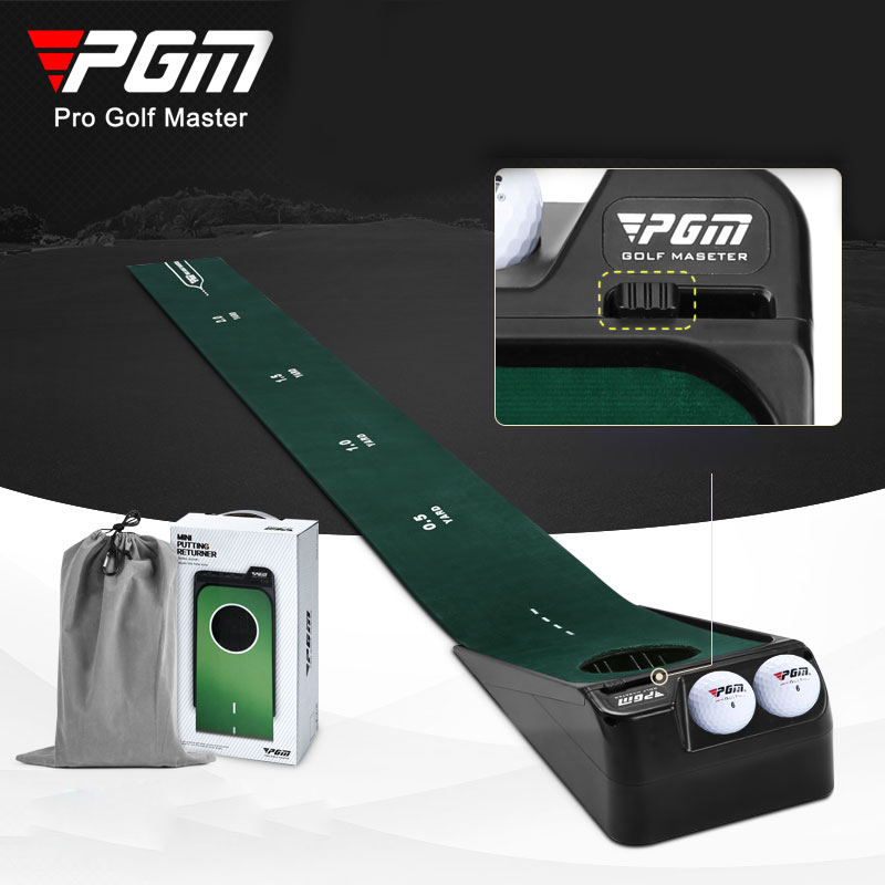 Thảm Tập Putting Golf Trả Bóng Tự Động - Golf Putting Practice Mat Automatic Ball Return - PGM TL030