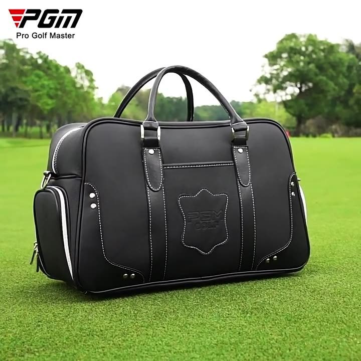 Túi Xách Tay Golf Da Tự Nhiên Cao Cấp - PGM Leather Material - YWB021