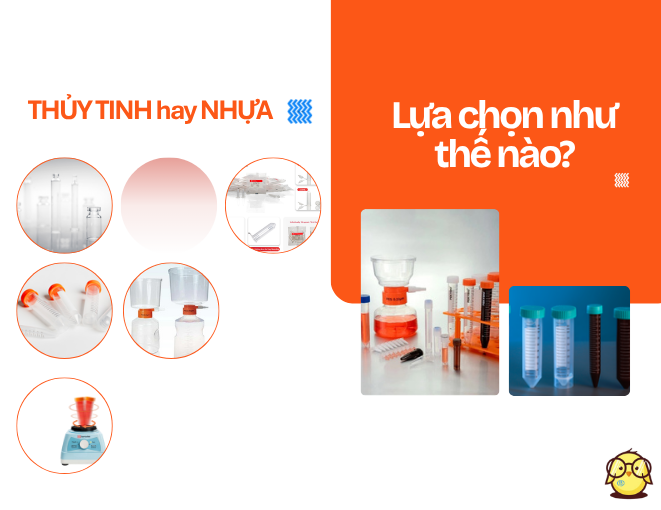 THỦY TINH hay NHỰA: Lựa chọn như thế nào?