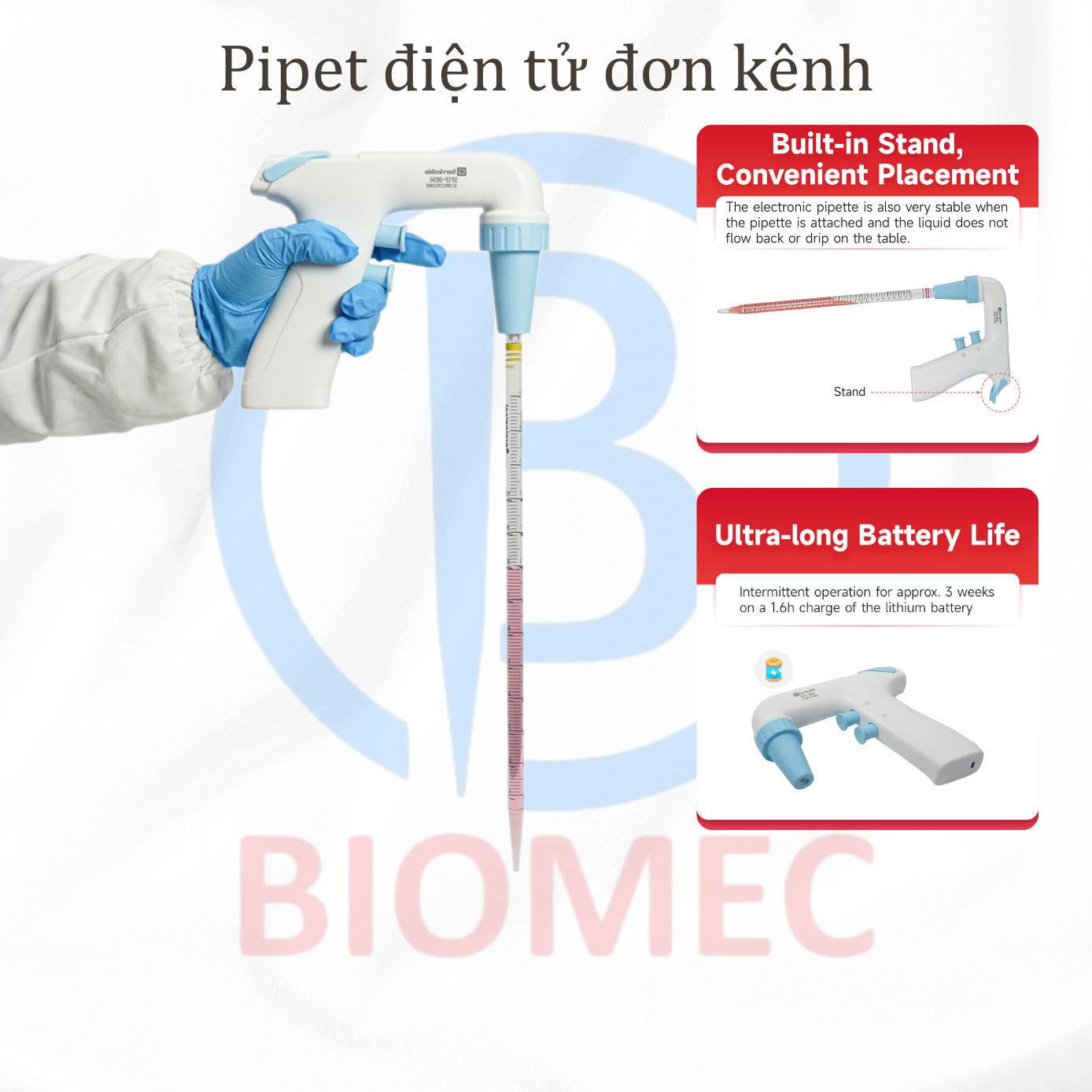 Pipet điện tử đơn kênh