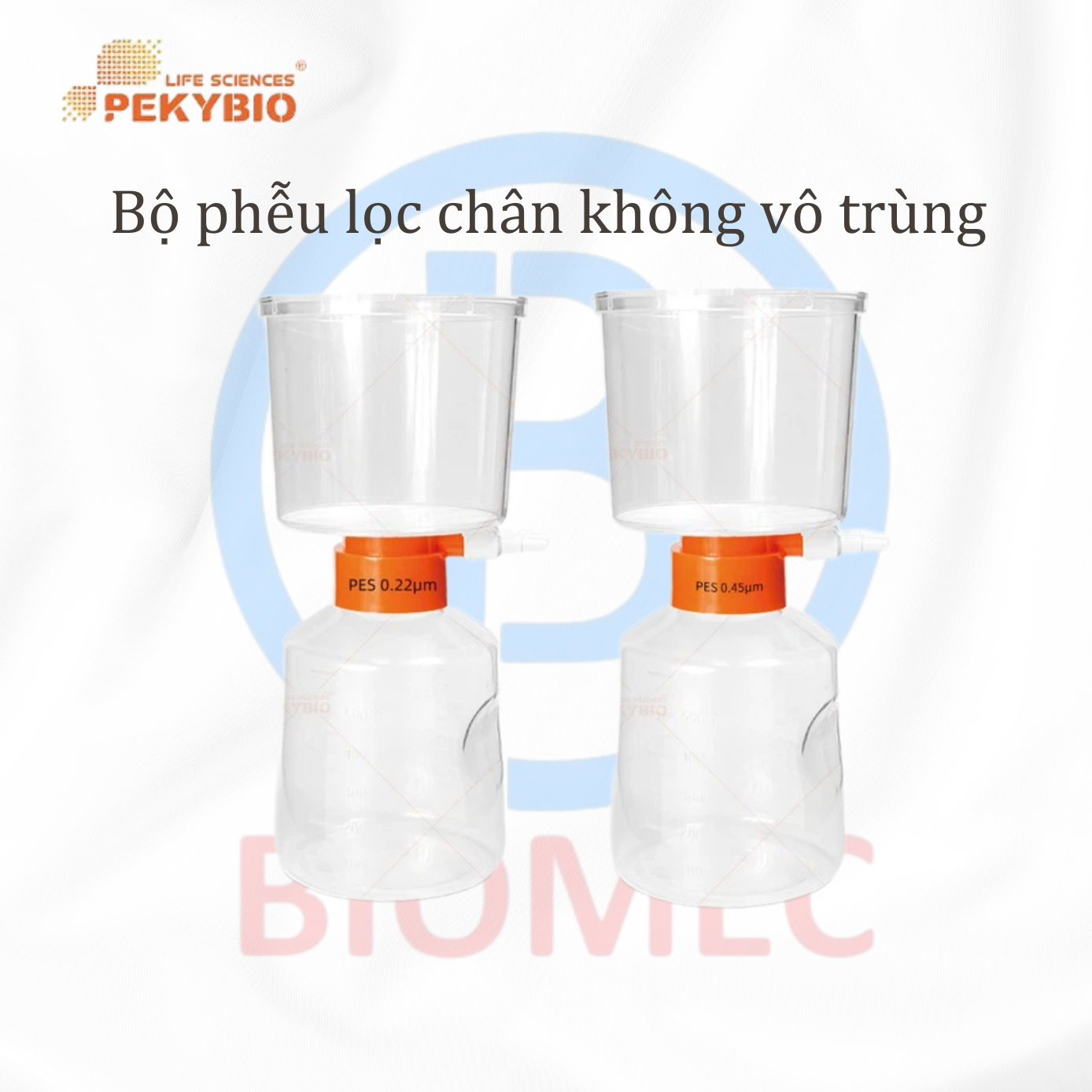 Bộ phễu lọc chân không vô trùng