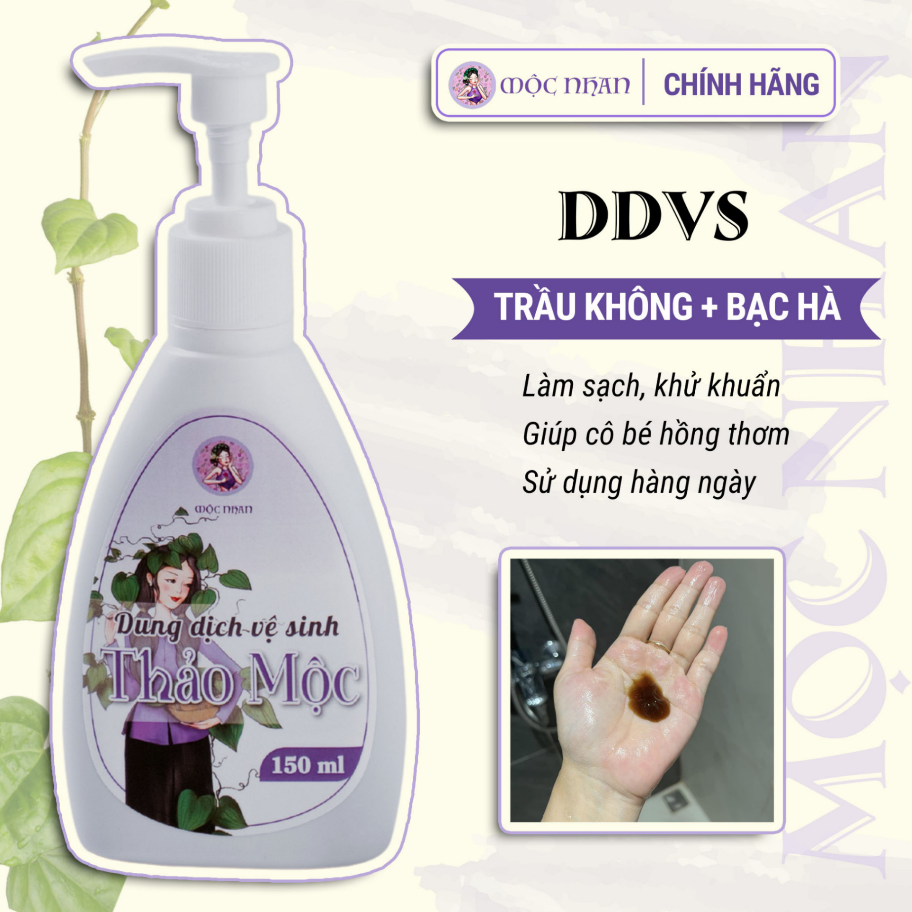 Dung dịch vệ sinh thảo mộc Mộc Nhan