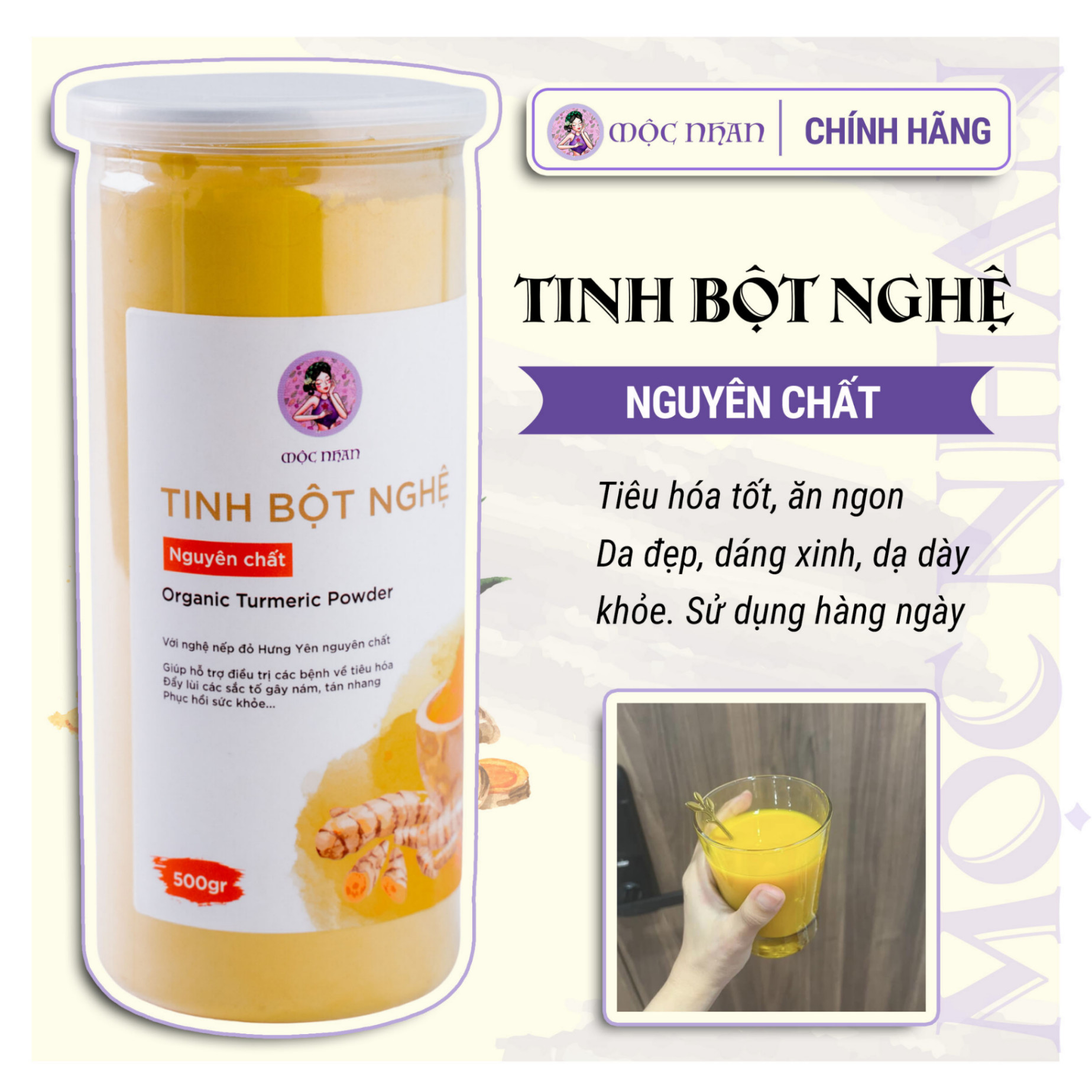 NGHỆ - Tinh bột nghệ nếp