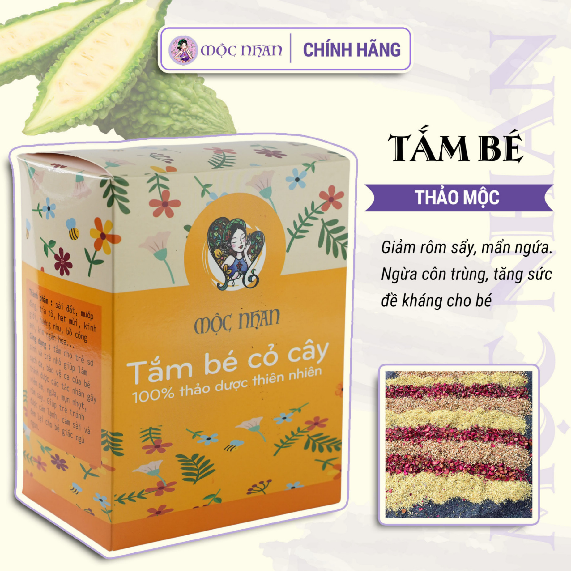 Tắm Bé Cỏ Cây Mộc Nhan