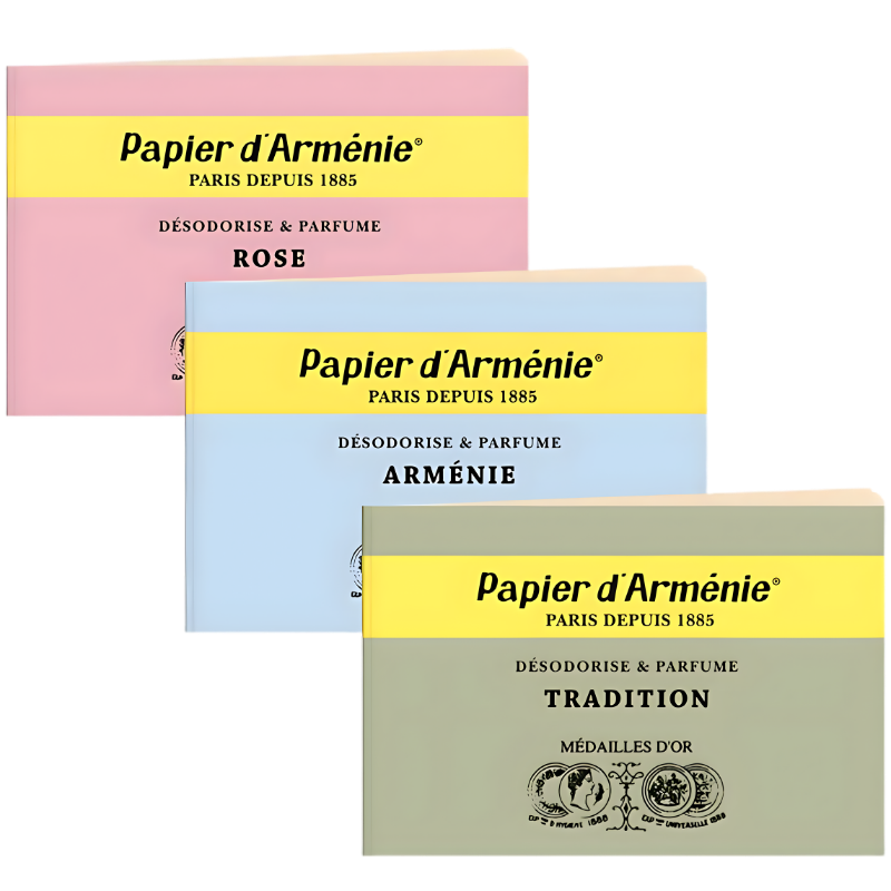 Giấy Thơm Thanh Tẩy Không Gian Papier d’Arménie