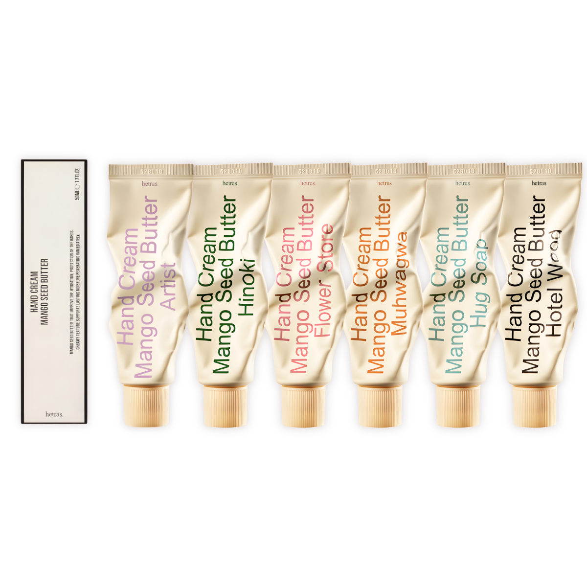 Kem tay Hetras. Perfumed Mango Seed Butter Hand Cream 50ml