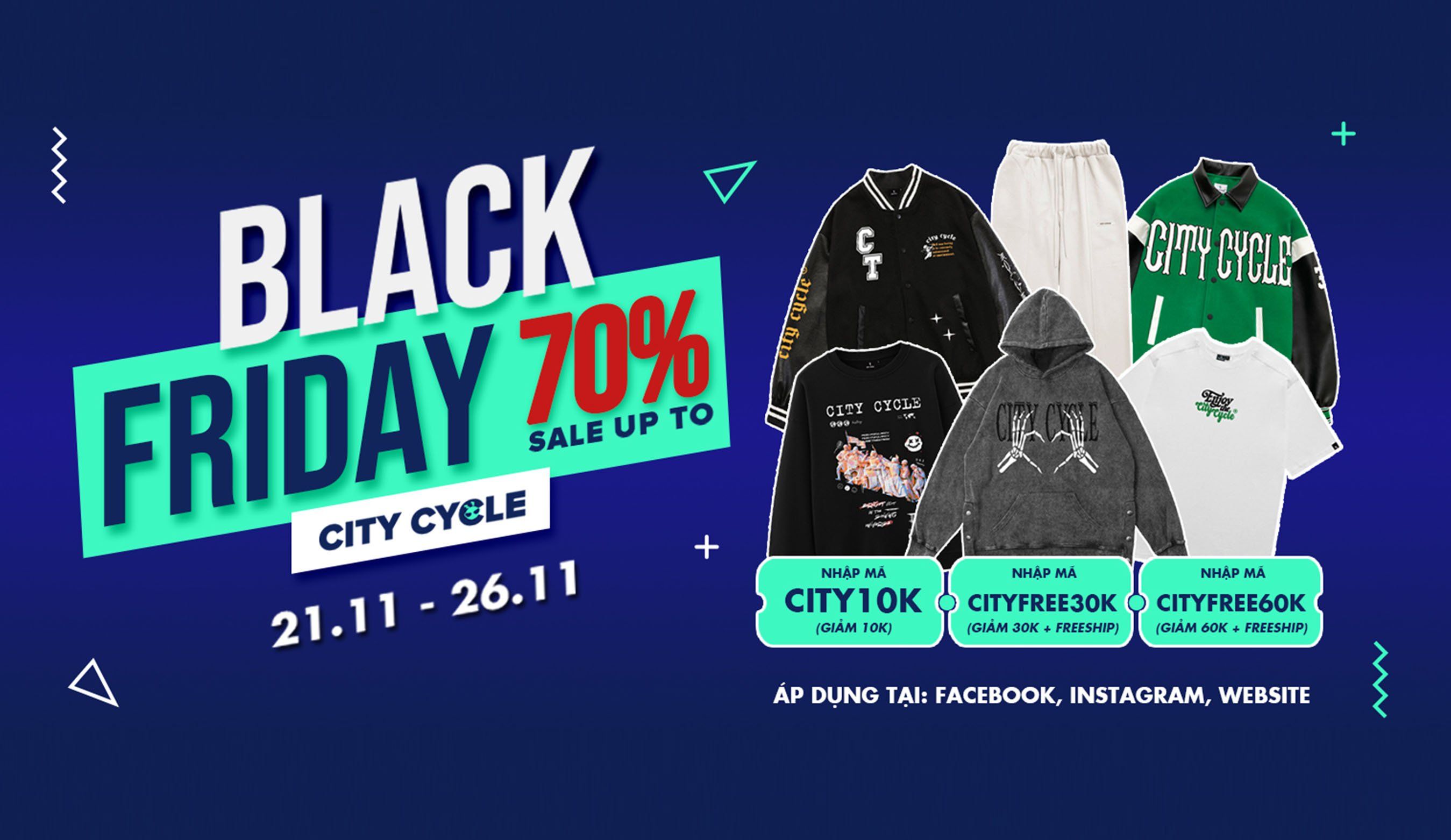 BLACK FRIDAY 2022 - SIÊU SALE UP TO 70%