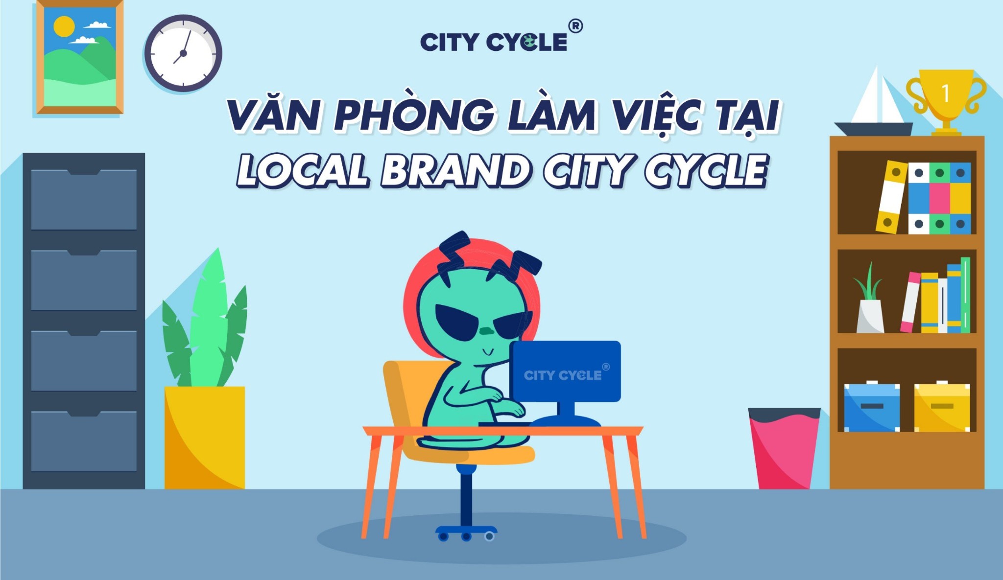 Văn phòng làm việc tại Local Brand City Cycle