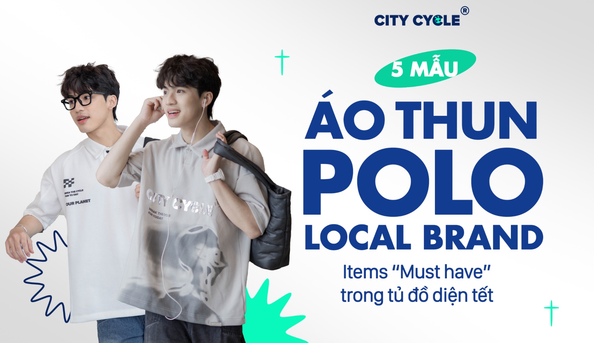 5 mẫu áo thun polo Local Brand - items "Must have" trong tủ đồ diện Tết