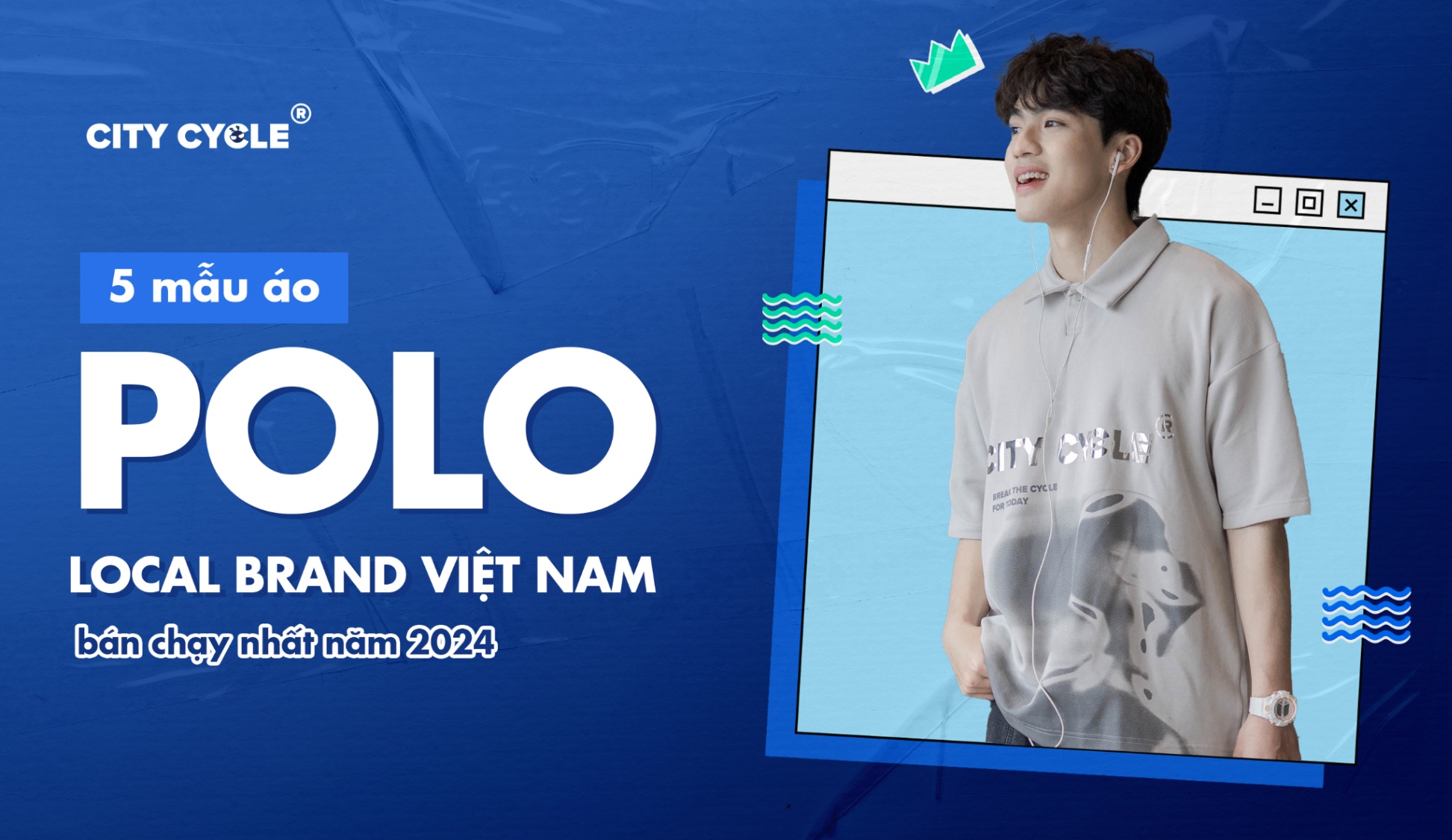 5 mẫu áo polo Local Brand Việt Nam bán chạy nhất năm 2024