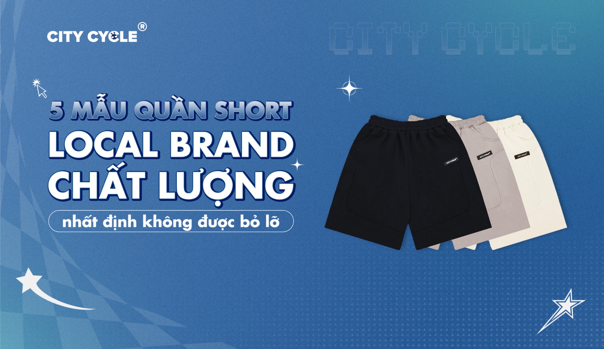 5 mẫu quần short Local brand chất lượng nhất định không được bỏ lỡ