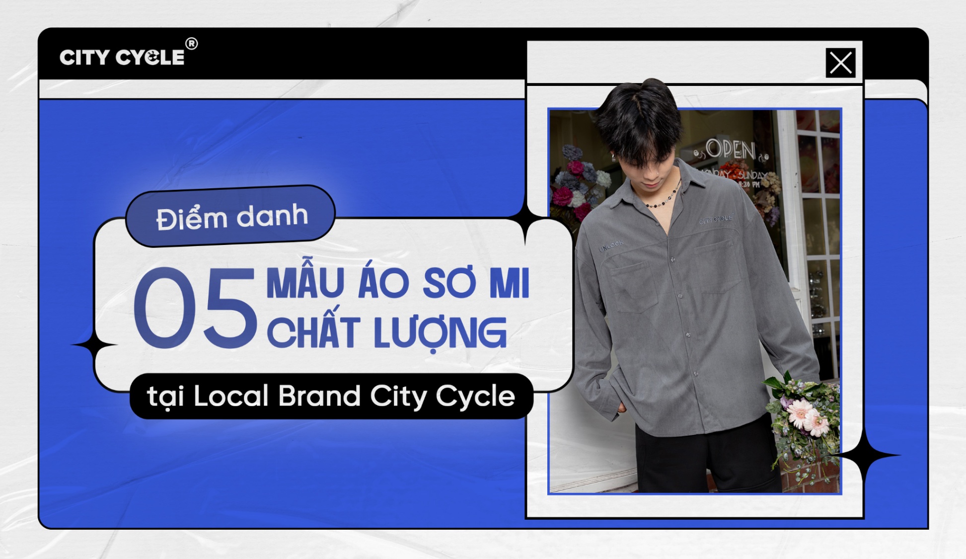 Điểm danh 5 mẫu áo sơ mi chất lượng tại Local Brand City Cycle