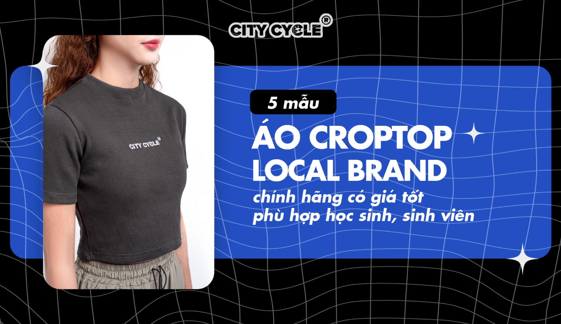 5 mẫu áo croptop Local brand chính hãng có giá tốt phù hợp học sinh, sinh viên