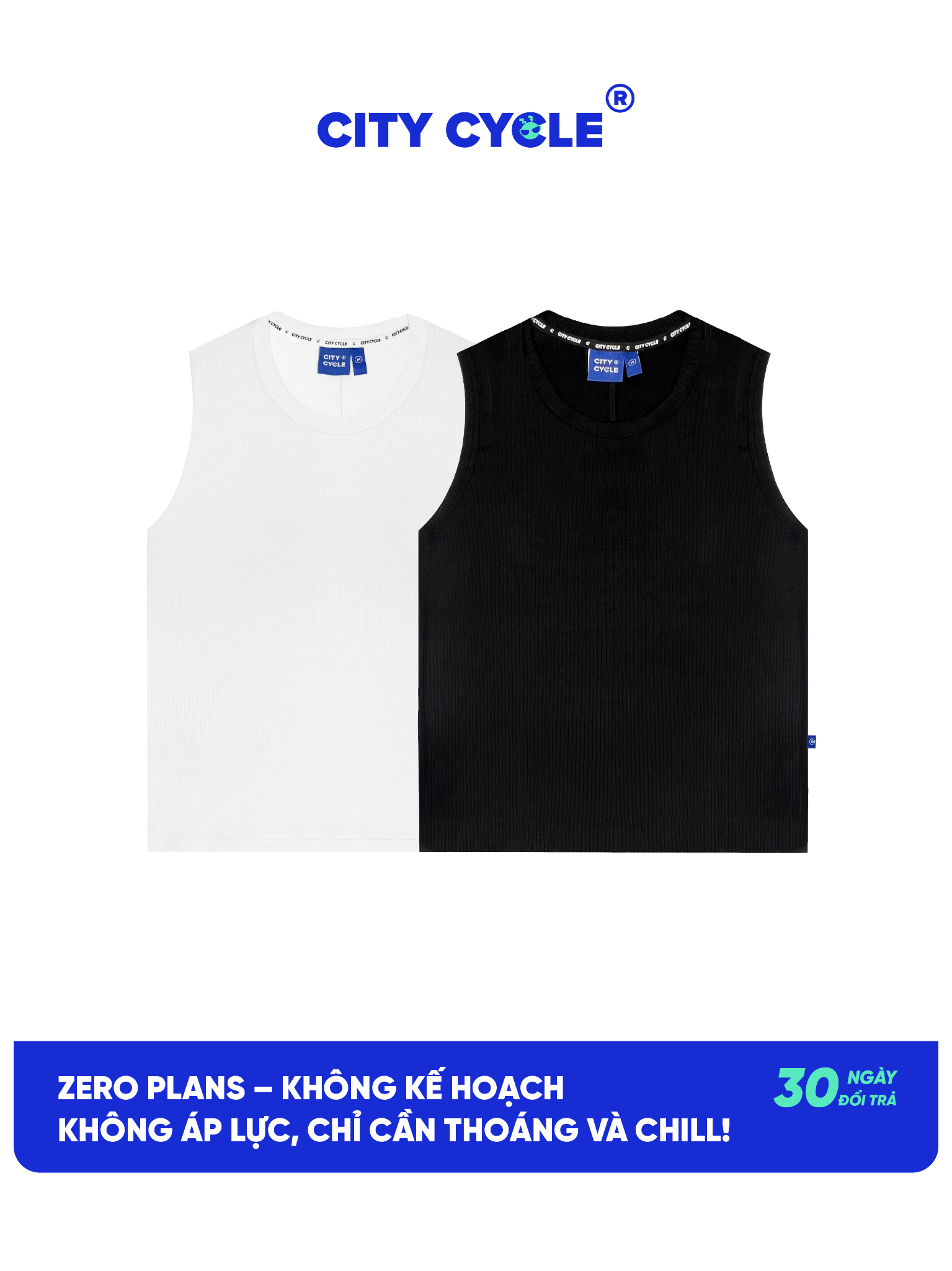 COMBO 2 ÁO TANKTOP ZERO PLANS
