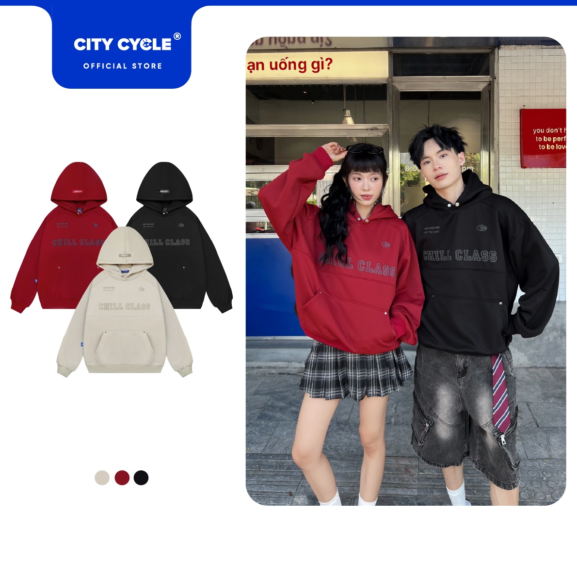 ÁO HOODIE CHILL CLASS