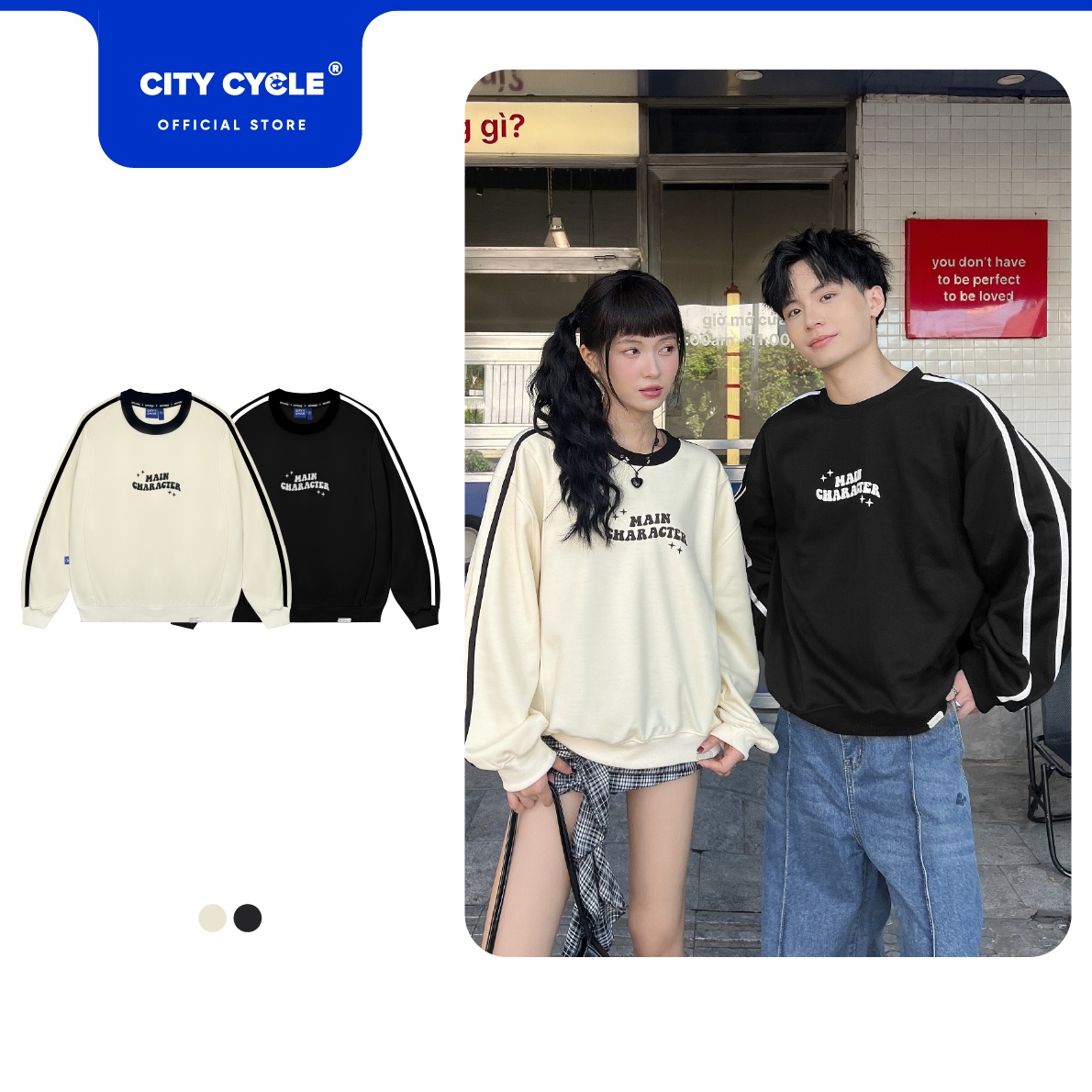 ÁO SWEATER MAIN CHARACTER