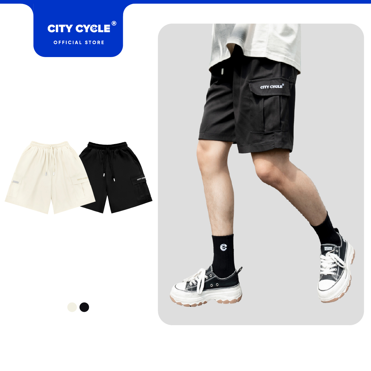 SHORT KAKI TÚI HỘP