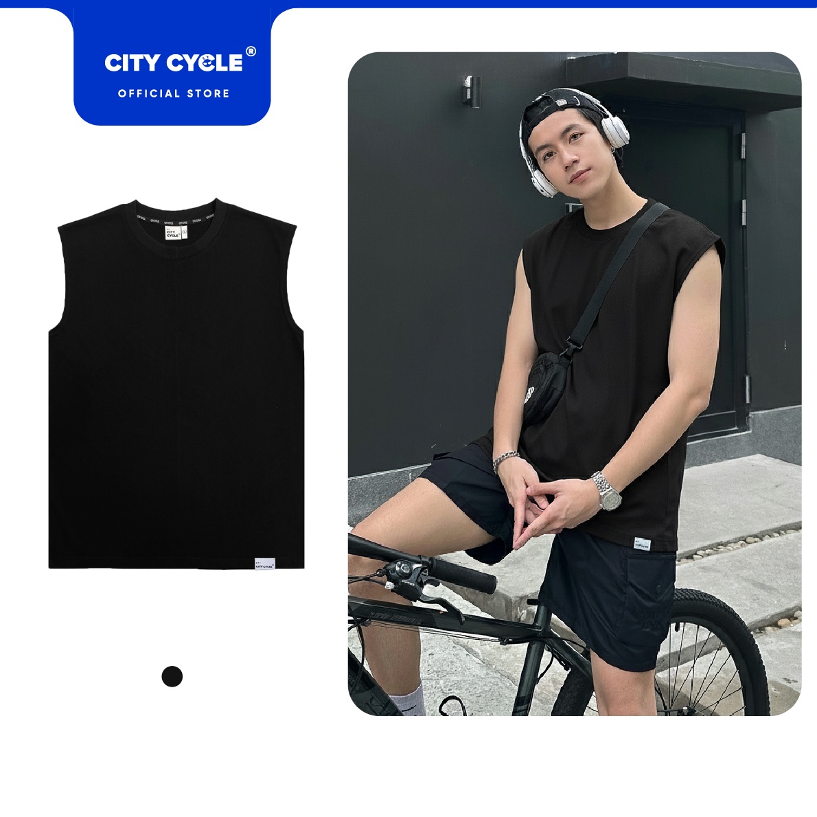 TANKTOP OVERSIZE TRƠN