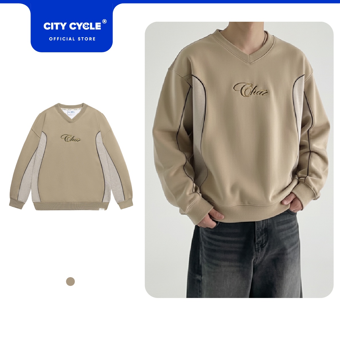 ÁO SWEATER JERSEY CHẤT