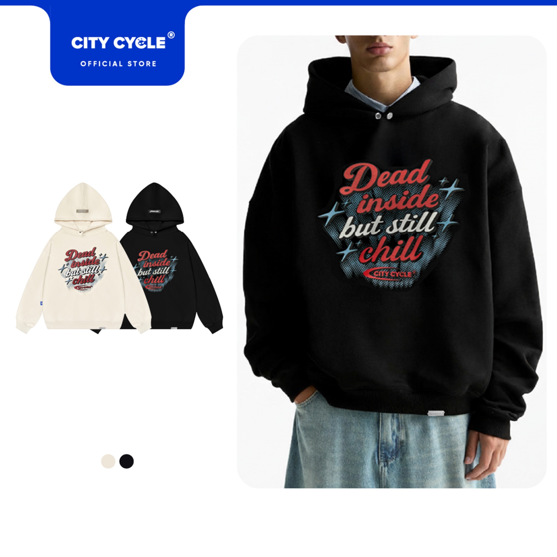 ÁO HOODIE DEAD INSIDE