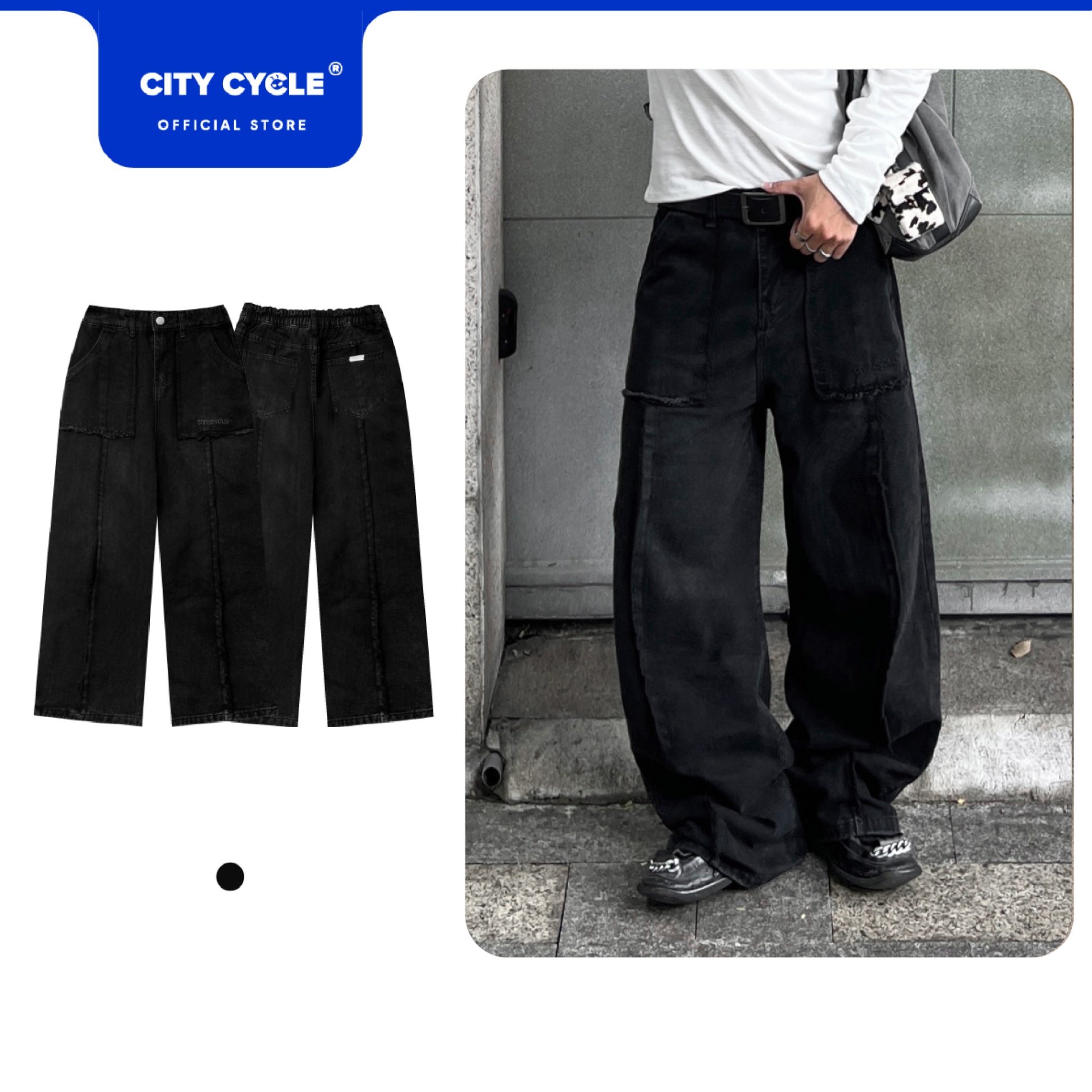 QUẦN JEANS SIDE WALK